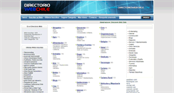 Desktop Screenshot of directoriowebchile.com